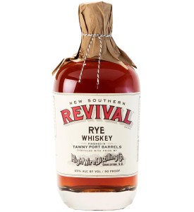High Wire Distilling Co. New Southern Revival Rye Finished In Tawny Port Barrels